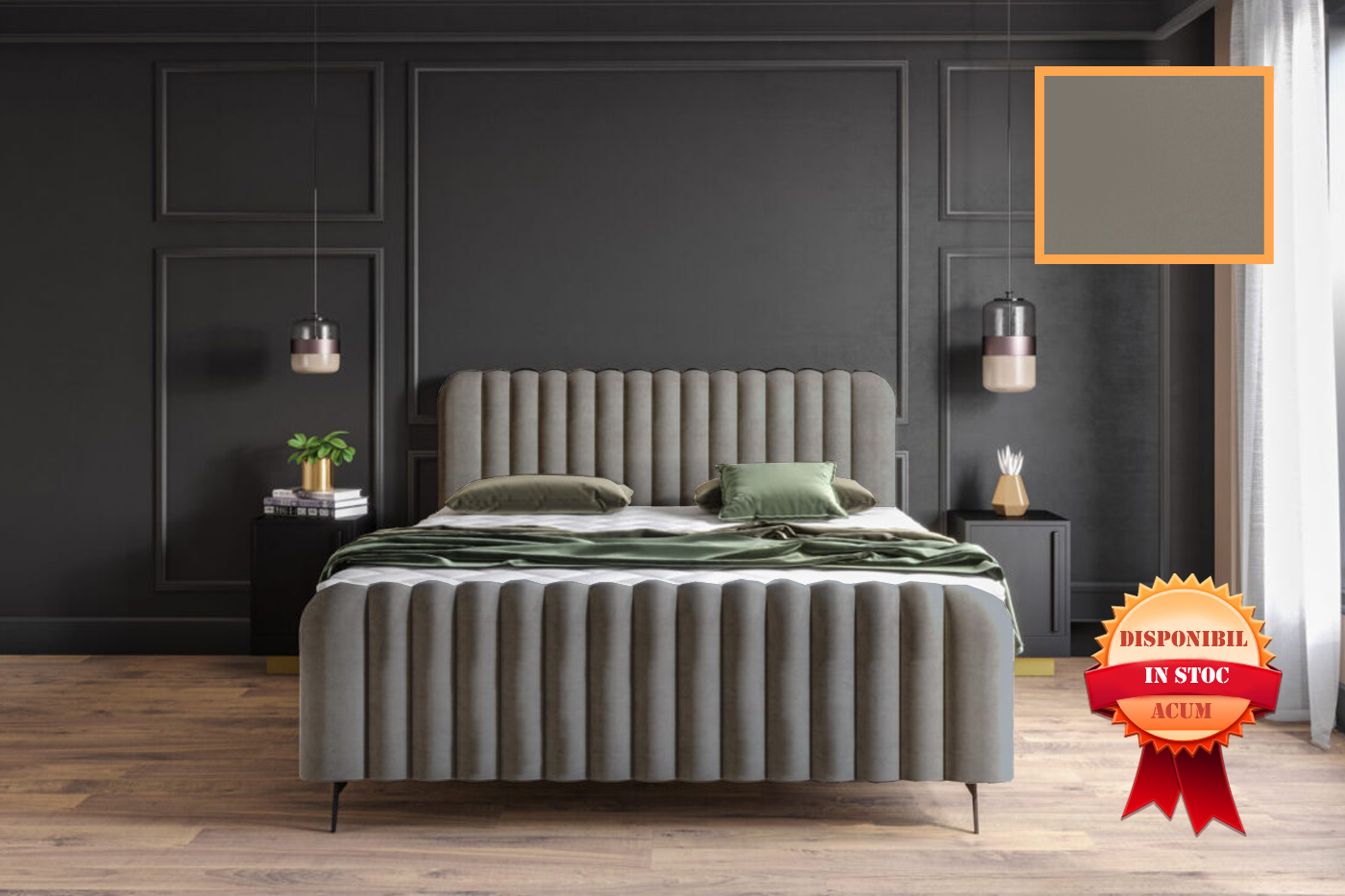 SALVA 160 PAT DORMITOR CONTINENTAL MATT-VELVET-09